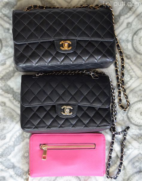 chanel flap bag vs double.